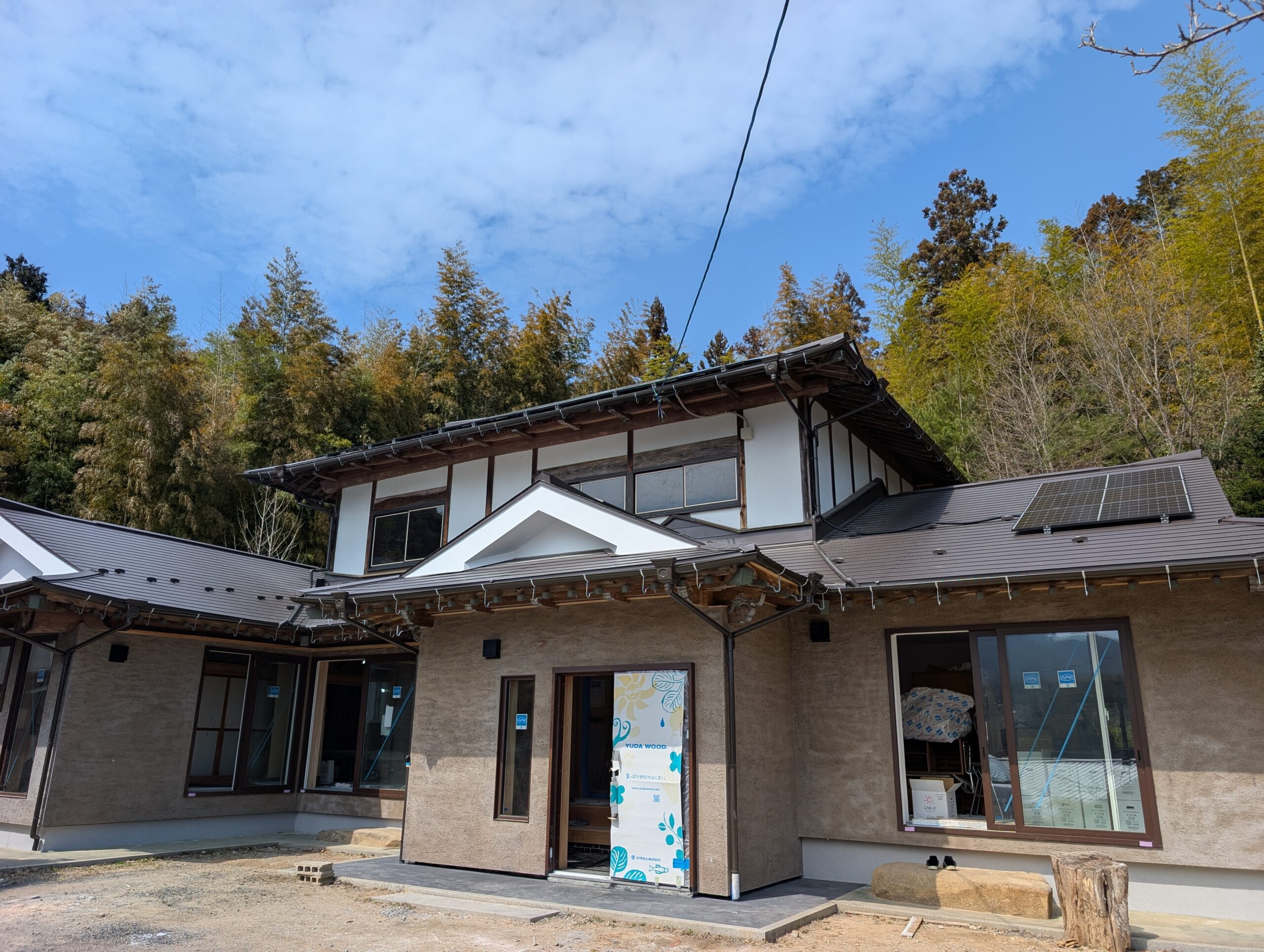 豊栄の家　追い込みです